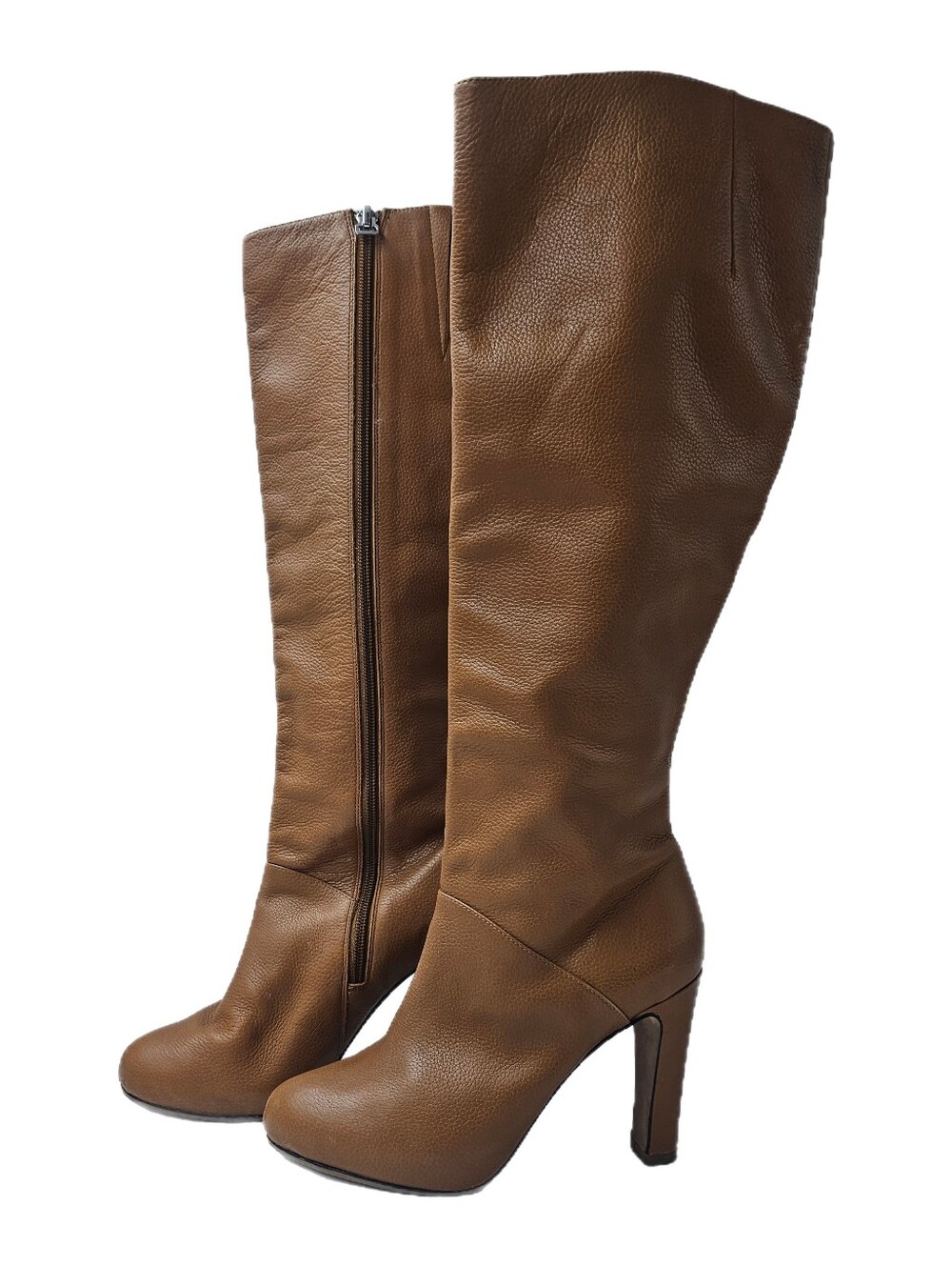 La Fenice Venezia Italian Leather Knee High Hidden Platform Stiletto Boots 6